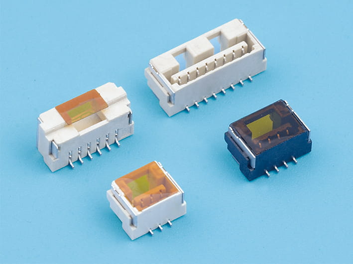 1.25mm pitch wire-to-board strip connector, pcb mount, high-density interconnect system, durable, for industrial and commercial applications