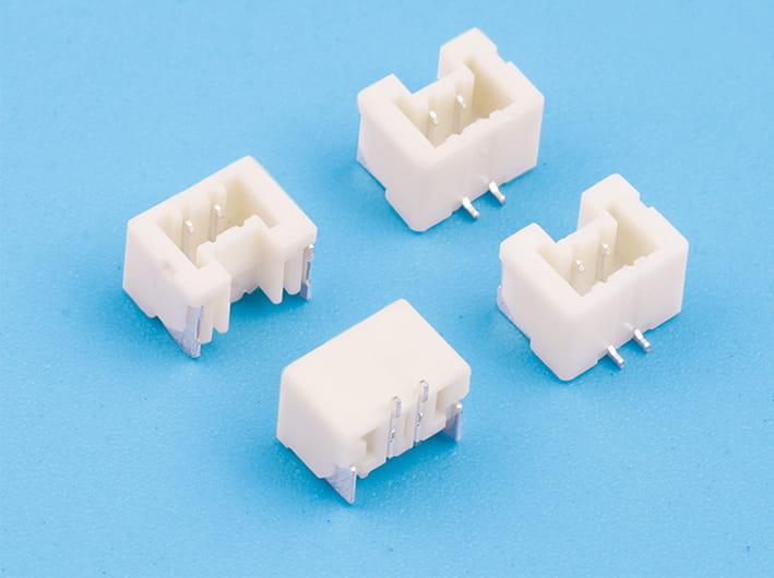 1.25mm pitch board-to-board connector kit, wire-to-board plugs and receptacles, durable interface