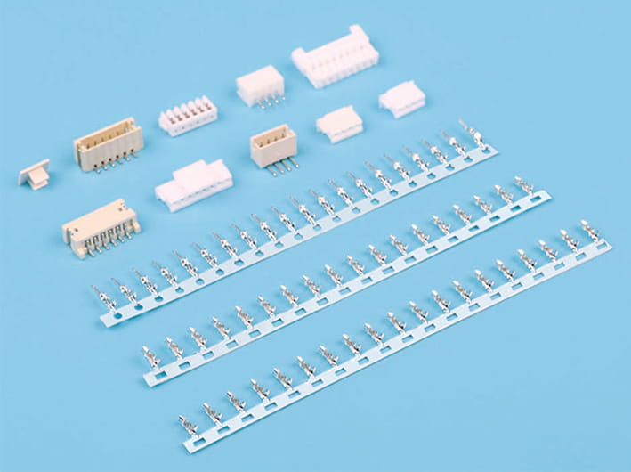 1.5mm pitch wire-to-board strip connectors, pcb circuit board plug-in, electronics assembly kit