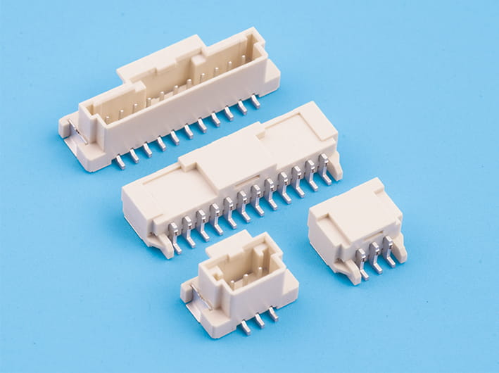 2.0mm pitch wire-to-board connector kit, pcb strip connectors, durable housing, for electronics and prototyping