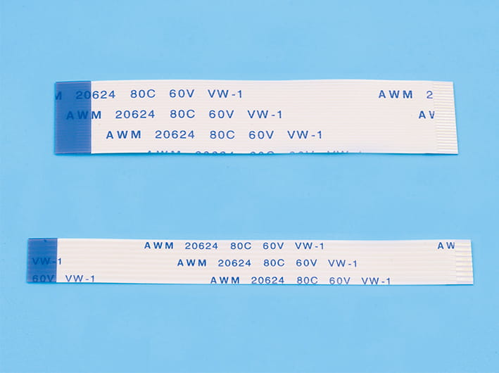 High-quality flexible flat cable - ffc ribbon cable, standard pitch, multiple pin counts, reliable data connection, durable flat ribbon conductors