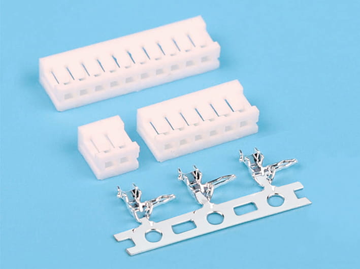 1.5mm pitch wire-to-board connector kit, pcb mount, multiple pin configurations, durable strip connectors for circuit board connections